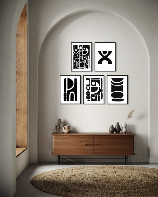 קולקציית שחור לבן