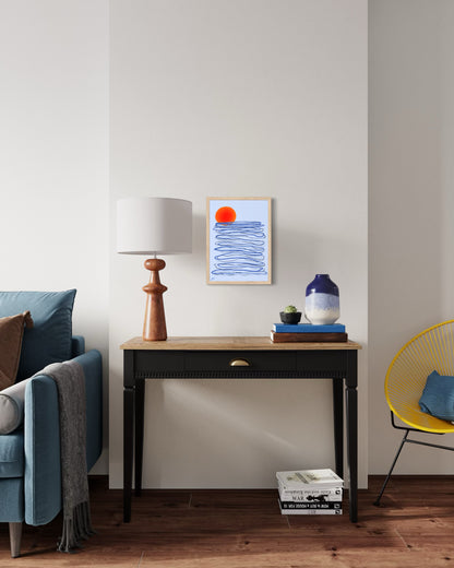 שמש פוגשת ים