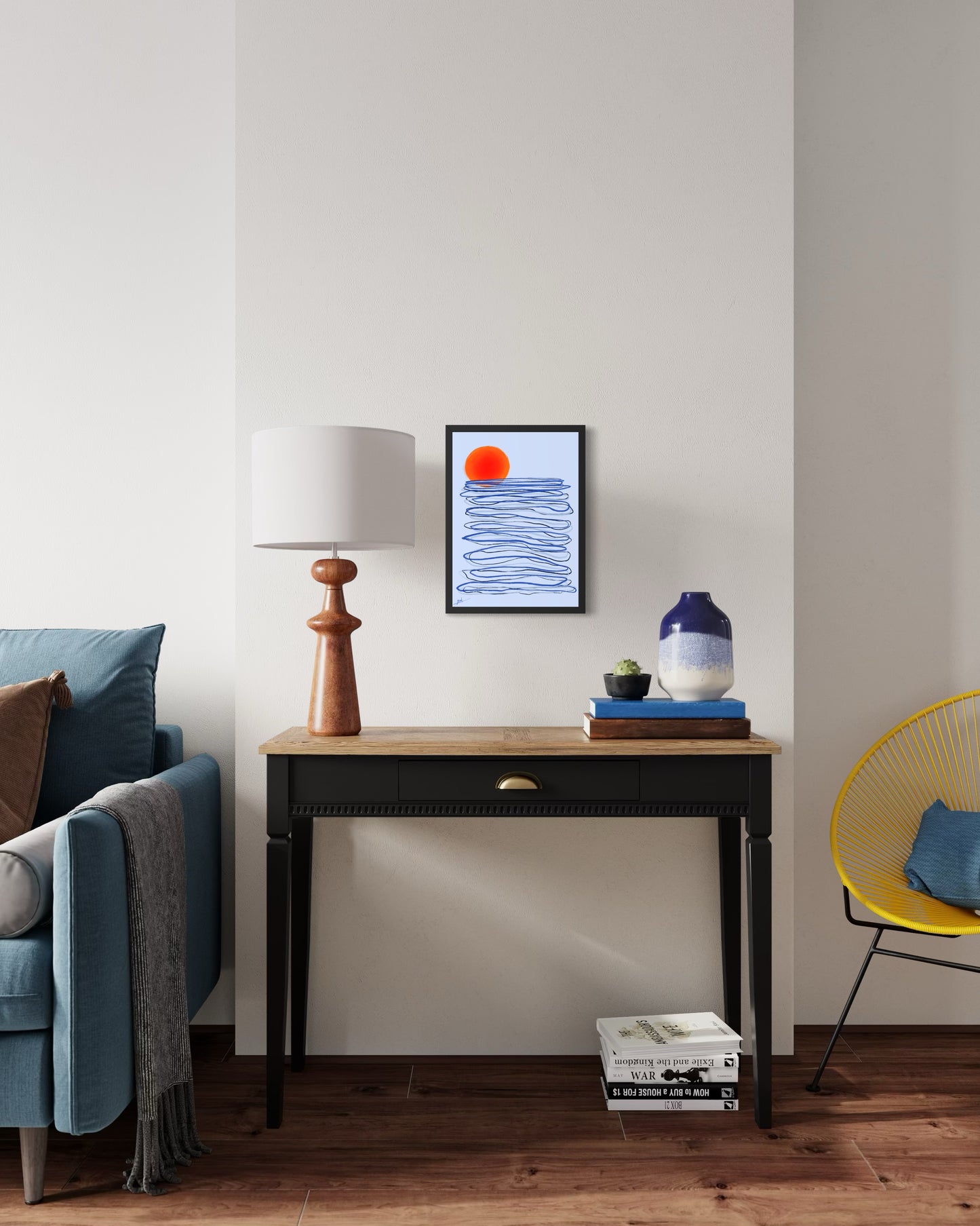 שמש פוגשת ים