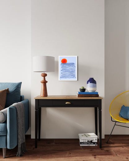 שמש פוגשת ים