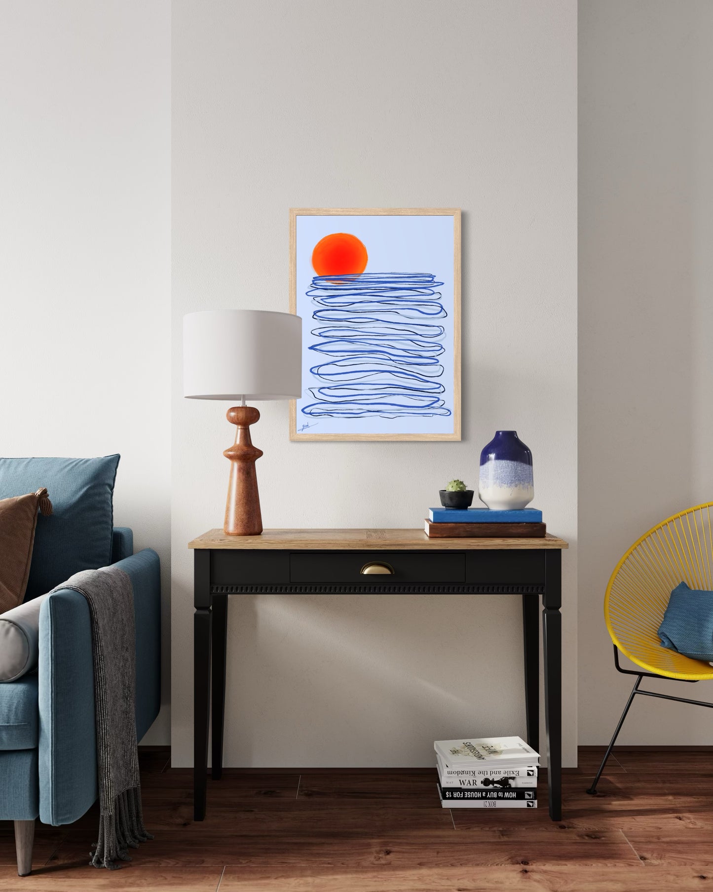 שמש פוגשת ים