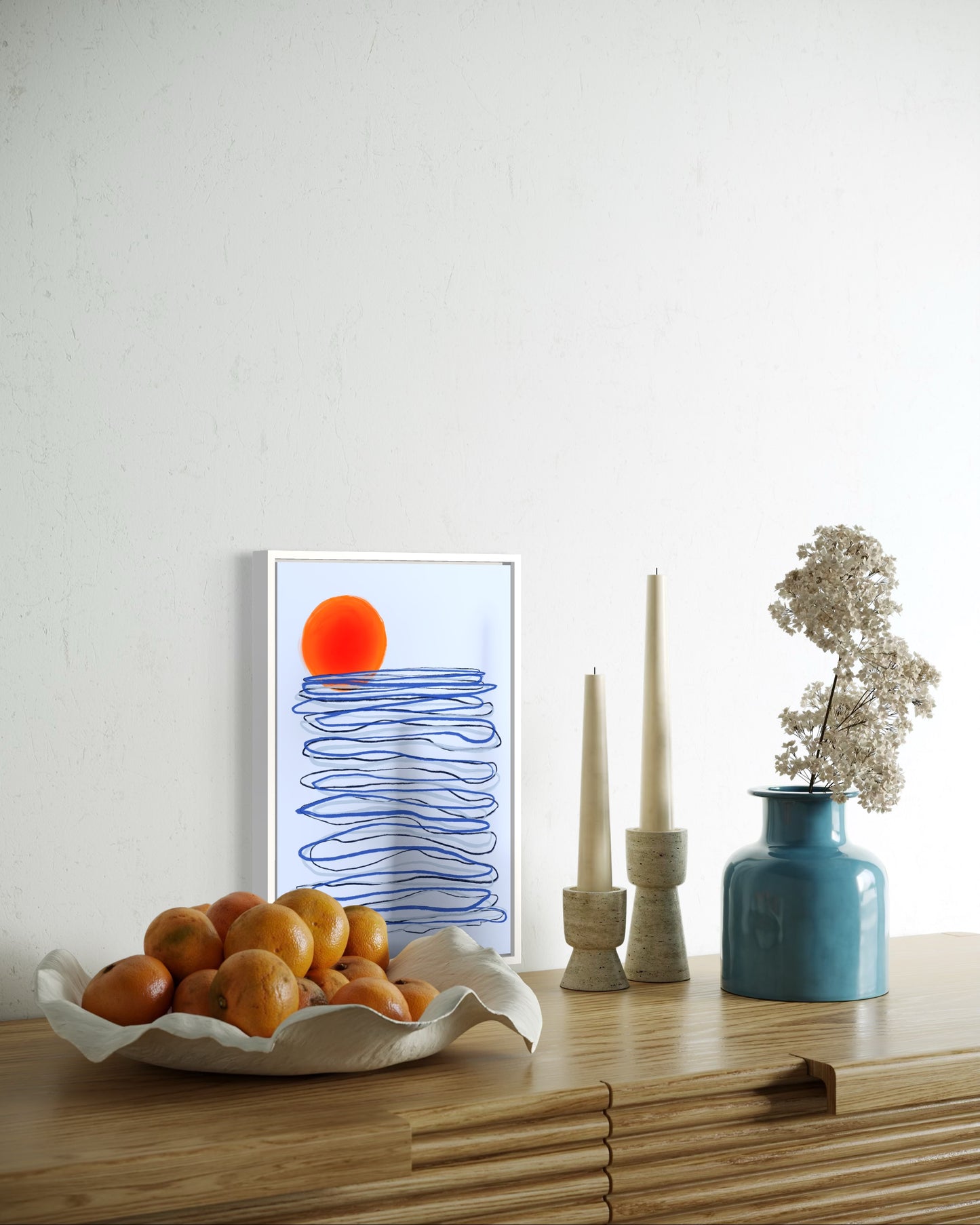 שמש פוגשת ים